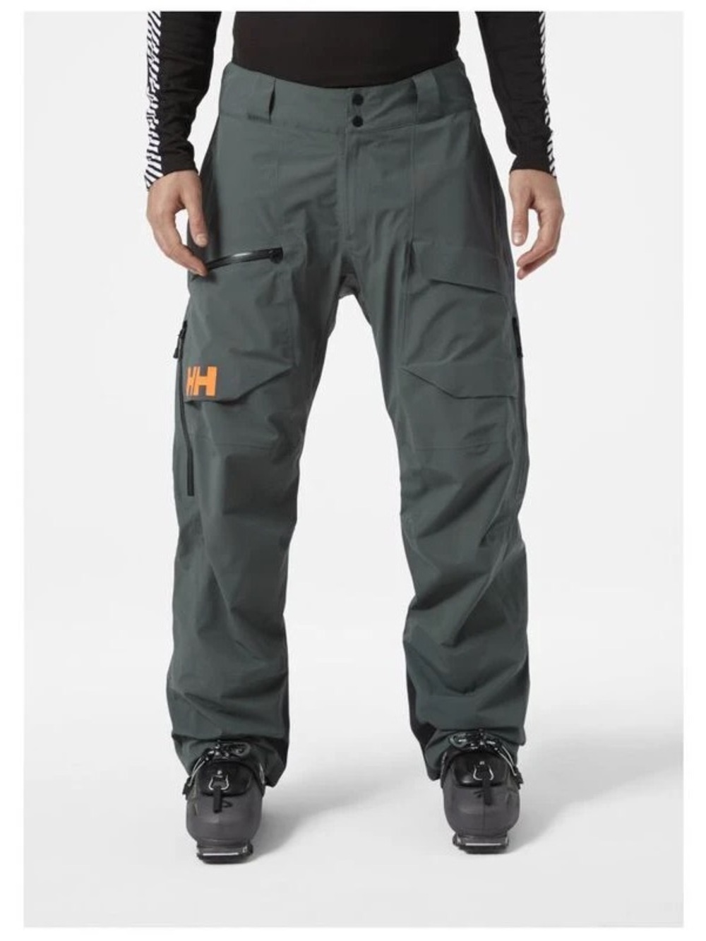 Helly Hansen Ridge LIFA INFINITY Shell Ski Pant in Storm Gray Large L Men’s